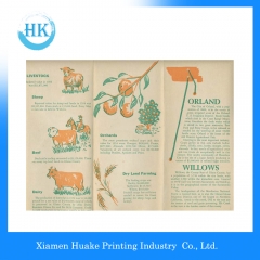 Colorful Animal Printing Brochure Huake Printing