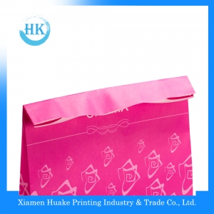 Fabryka hotsell papierowej torby kosmetyczne opakowanie 