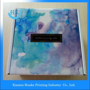 CMYK Print Składana skrzynka pocztowa z laminacją wewnątrz i na zewnątrz 