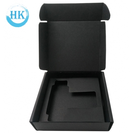 Black Card Gift Box z wkładką do produktów elektronicznych 